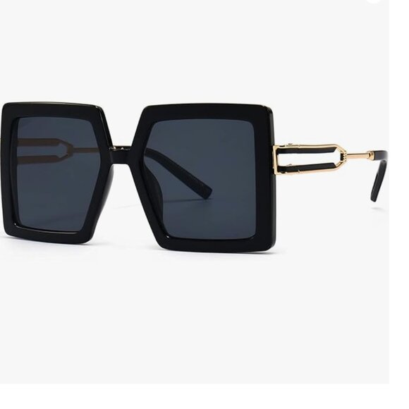 Women Square Fashion Big Large Sunglasses main image 6